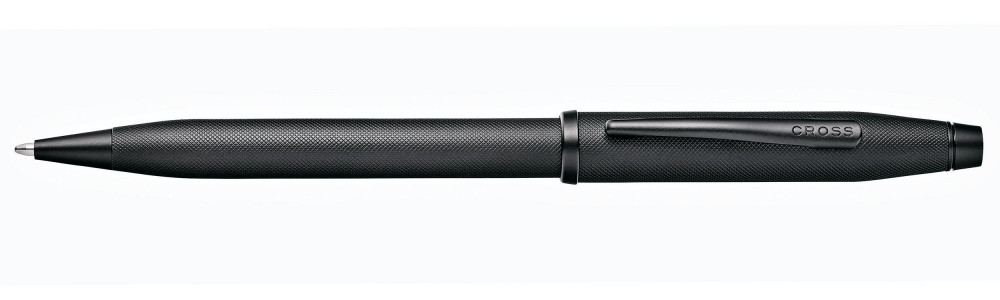 Шариковая ручка Cross Century II Black Micro-Knurl, артикул AT0082WG-132. Фото 1