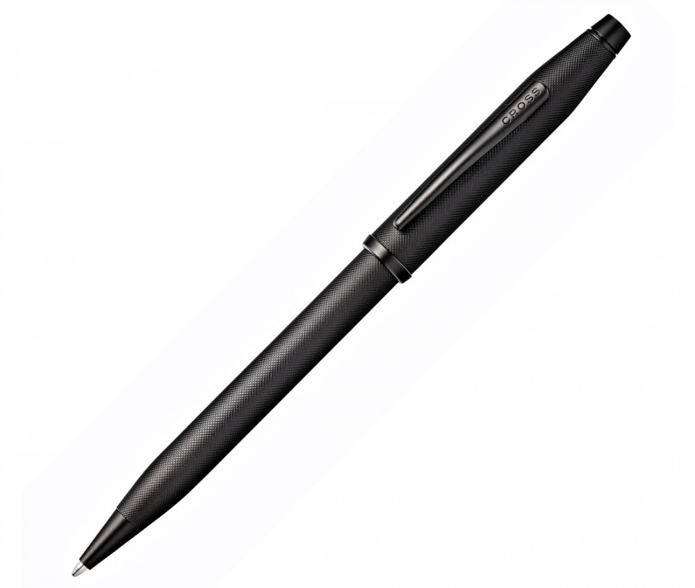 Шариковая ручка Cross Century II Black Micro-Knurl, артикул AT0082WG-132. Фото 2