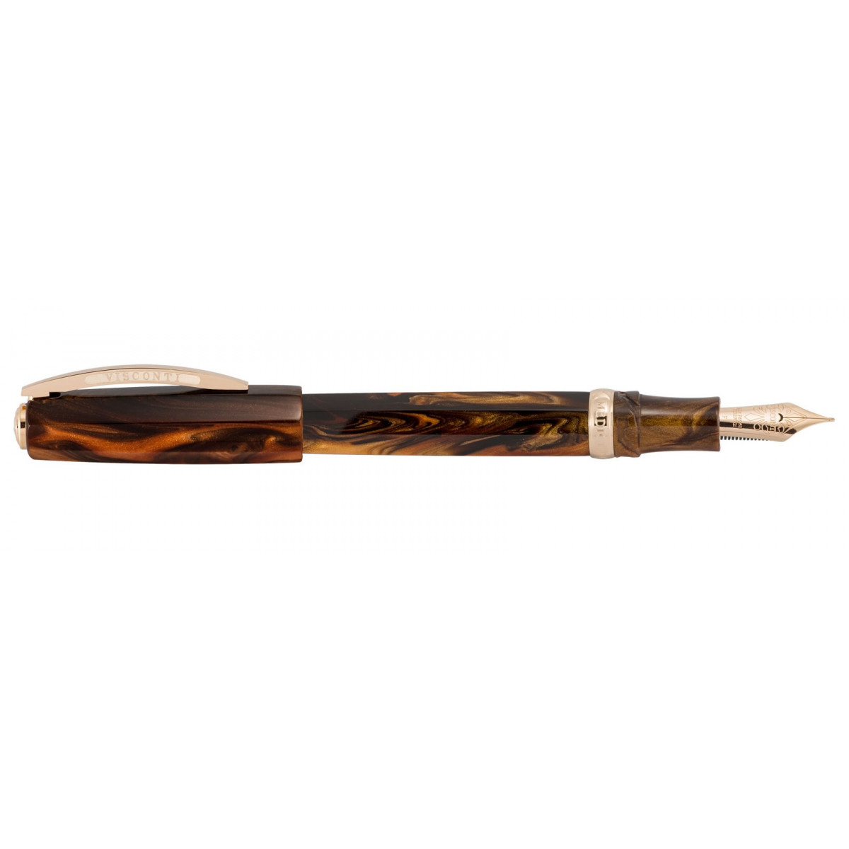 Перьевая ручка Visconti Medici Briar Rose Gold, KP17-03-FPEF Перьевая ручка Visconti Medici Briar Rose Gold, артикул KP17-03-FPEF. Фото 1