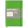 Записная книжка Leuchtturm Paperback B6+ Fresh Green мягкая обложка 123 стр