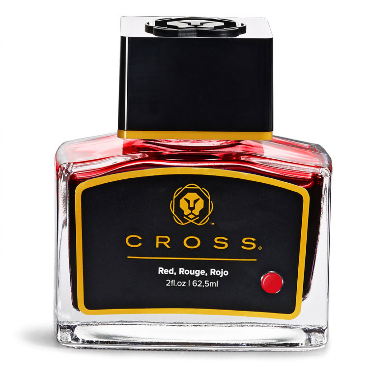 Флакон с чернилами для перьевой ручки Cross красный 62 мл, 8945S-4-red Флакон с чернилами для перьевой ручки Cross красный 62 мл, артикул 8945S-4-red. Фото 1