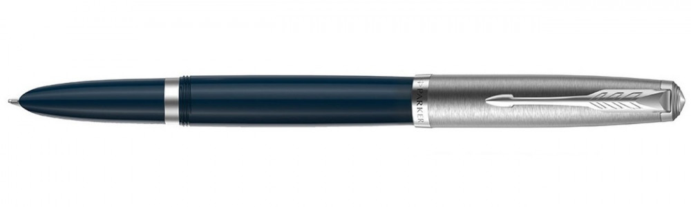Перьевая ручка Parker 51 Core Midnight Blue CT, артикул 2123501. Фото 1