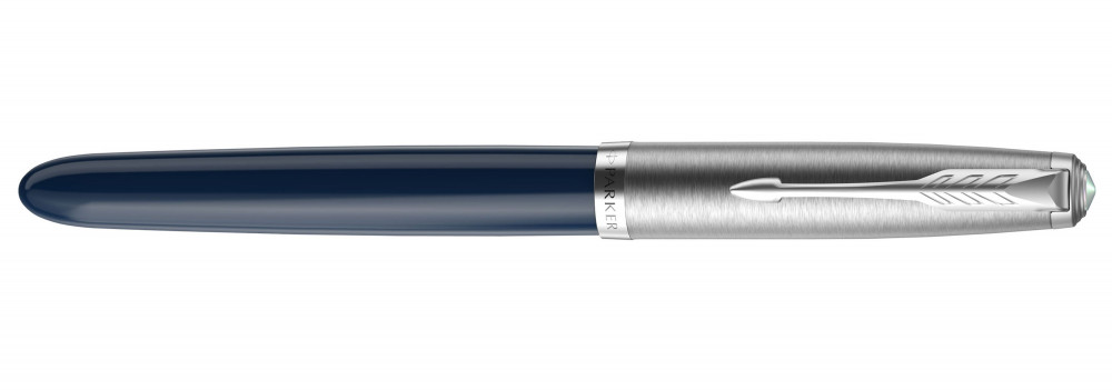 Перьевая ручка Parker 51 Core Midnight Blue CT, артикул 2123501. Фото 2