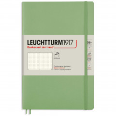 Записная книжка Leuchtturm Paperback B6+ Sage мягкая обложка 123 стр