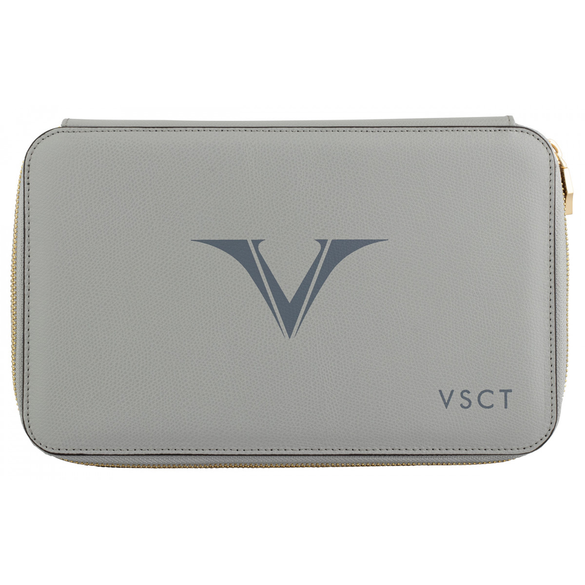 Кожаный чехол для двенадцати ручек Visconti VSCT серый, артикул KL11-03. Фото 1