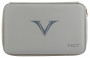 Кожаный чехол для двенадцати ручек Visconti VSCT серый