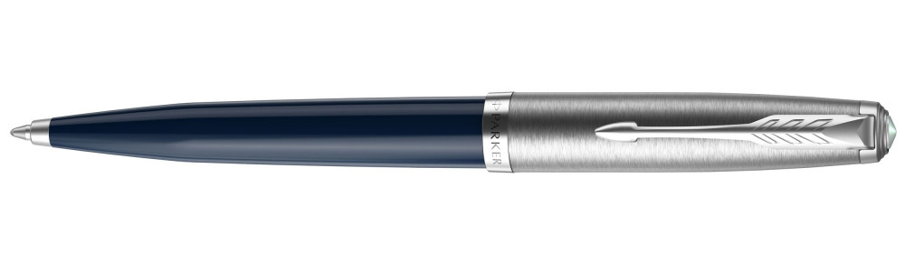 Шариковая ручка Parker 51 Core Midnight Blue CT, артикул 2123503. Фото 1