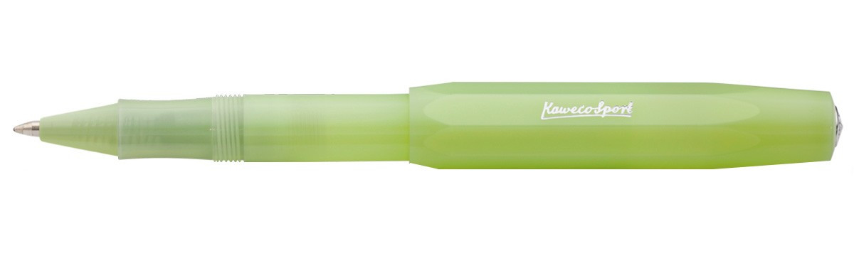 Ручка-роллер Kaweco Frosted Sport Fine Lime, 10001893 Ручка-роллер Kaweco Frosted Sport Fine Lime, артикул 10001893. Фото 1