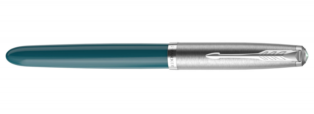 Перьевая ручка Parker 51 Core Teal Blue CT, артикул 2123506. Фото 2