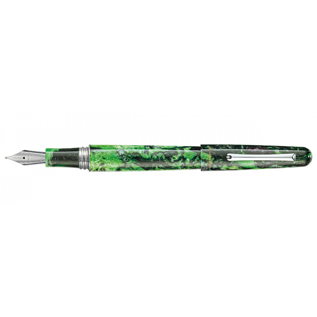 Перьевая ручка Montegrappa Elmo 01 Fantasy Blooms Black Star Calla Lily, elmo01-bc-fp-ef Перьевая ручка Montegrappa Elmo 01 Fantasy Blooms Black Star Calla Lily, артикул elmo01-bc-fp-ef. Фото 1
