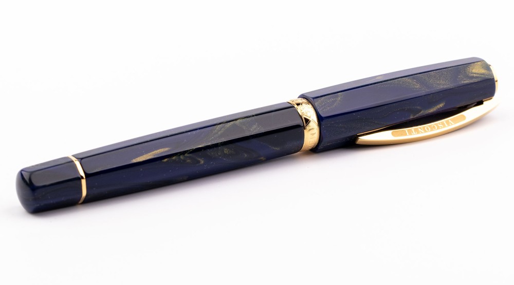 Перьевая ручка Visconti Medici Golden Blue, артикул KP17-05-FPEF. Фото 2