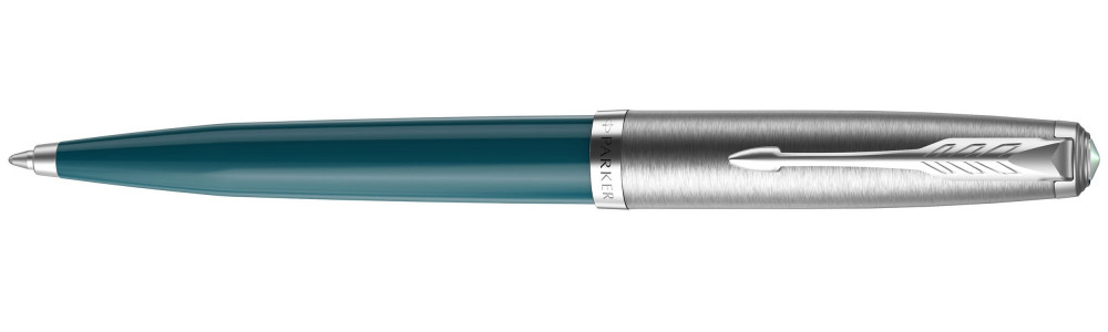 Шариковая ручка Parker 51 Core Teal Blue CT, артикул 2123508. Фото 1