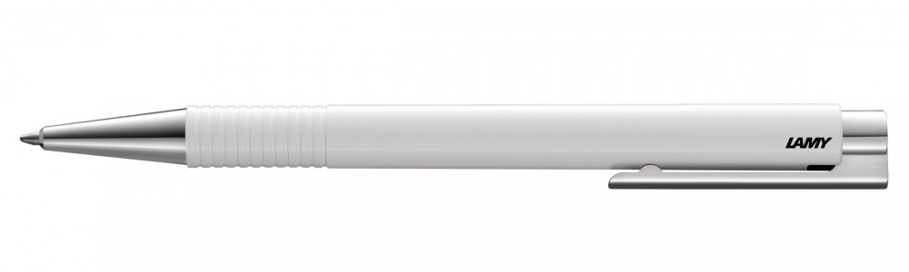 Шариковая ручка Lamy Logo M+ White, артикул 4030229. Фото 1