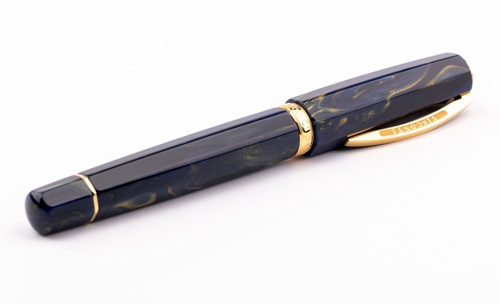 Ручка-роллер Visconti Medici Golden Blue, артикул KP17-05-RB. Фото 4