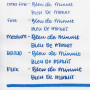 Картриджи с чернилами (7 шт) для перьевой ручки J. Herbin Bleu de Minuit (синий)