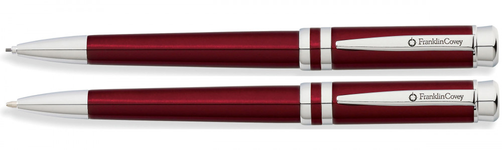 Набор Franklin Covey Freemont Vineyard Red шариковая ручка и карандаш, артикул FC0031-3. Фото 1
