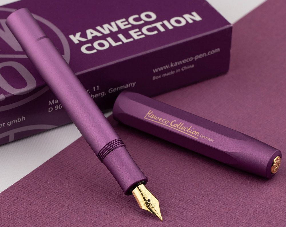 Перьевая ручка Kaweco AL Sport Collection Vibrant Violet, артикул 10002126. Фото 7