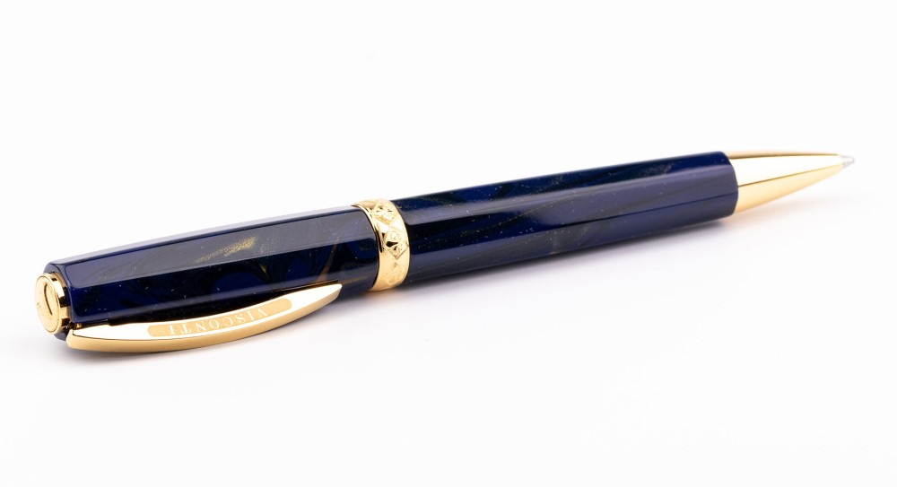 Шариковая ручка Visconti Medici Golden Blue, артикул KP17-05-BP. Фото 3
