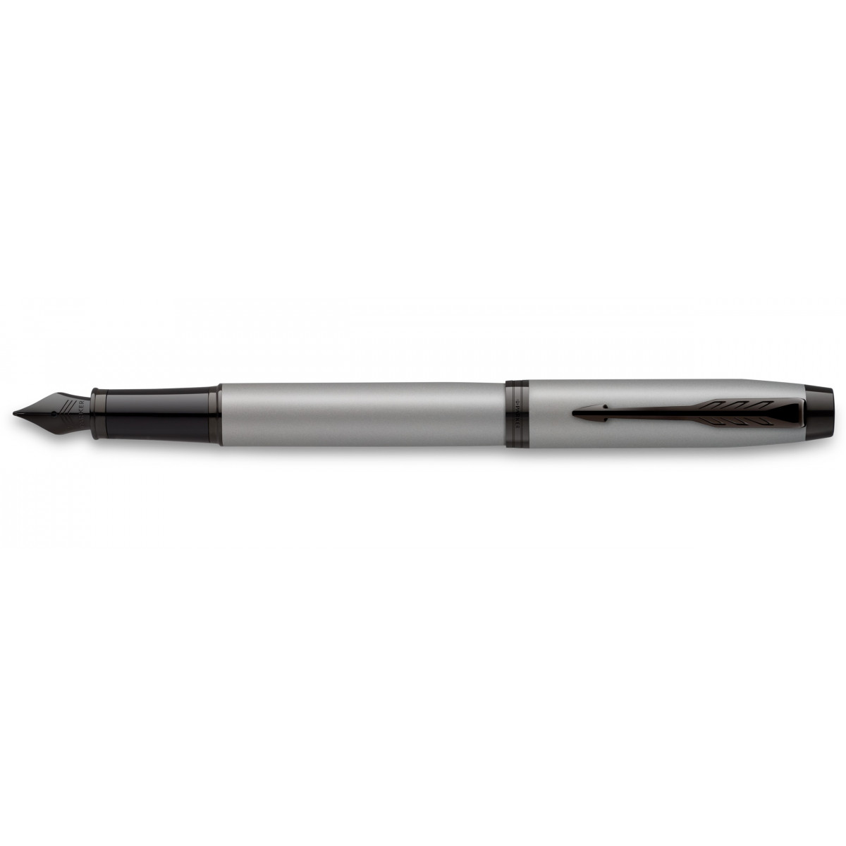 Перьевая ручка Parker IM Core Achromatic Matte Grey, 2127619 Перьевая ручка Parker IM Core Achromatic Matte Grey, артикул 2127619. Фото 1