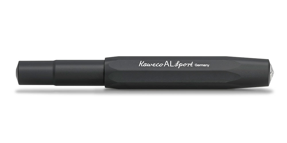 Перьевая ручка Kaweco AL Sport Black, артикул 10000429. Фото 2