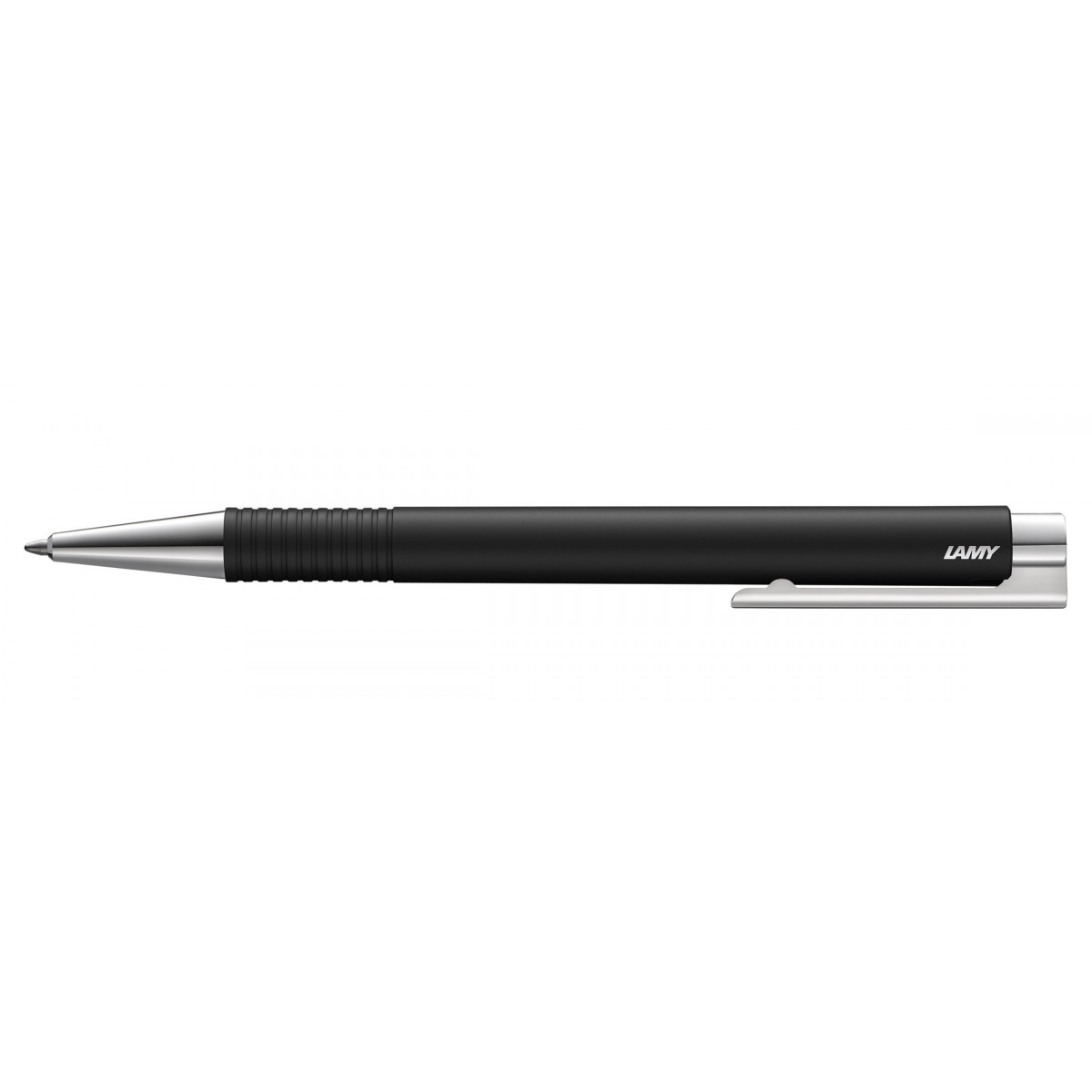 Шариковая ручка Lamy Logo M+ Black, 4030223 Шариковая ручка Lamy Logo M+ Black, артикул 4030223. Фото 1