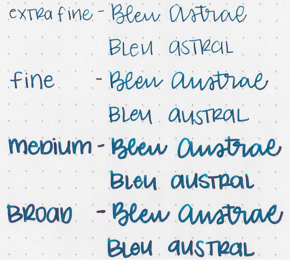 Картриджи с чернилами (7 шт) для перьевой ручки J. Herbin Bleu Austral (сине-зеленый), артикул 11016JT. Фото 3