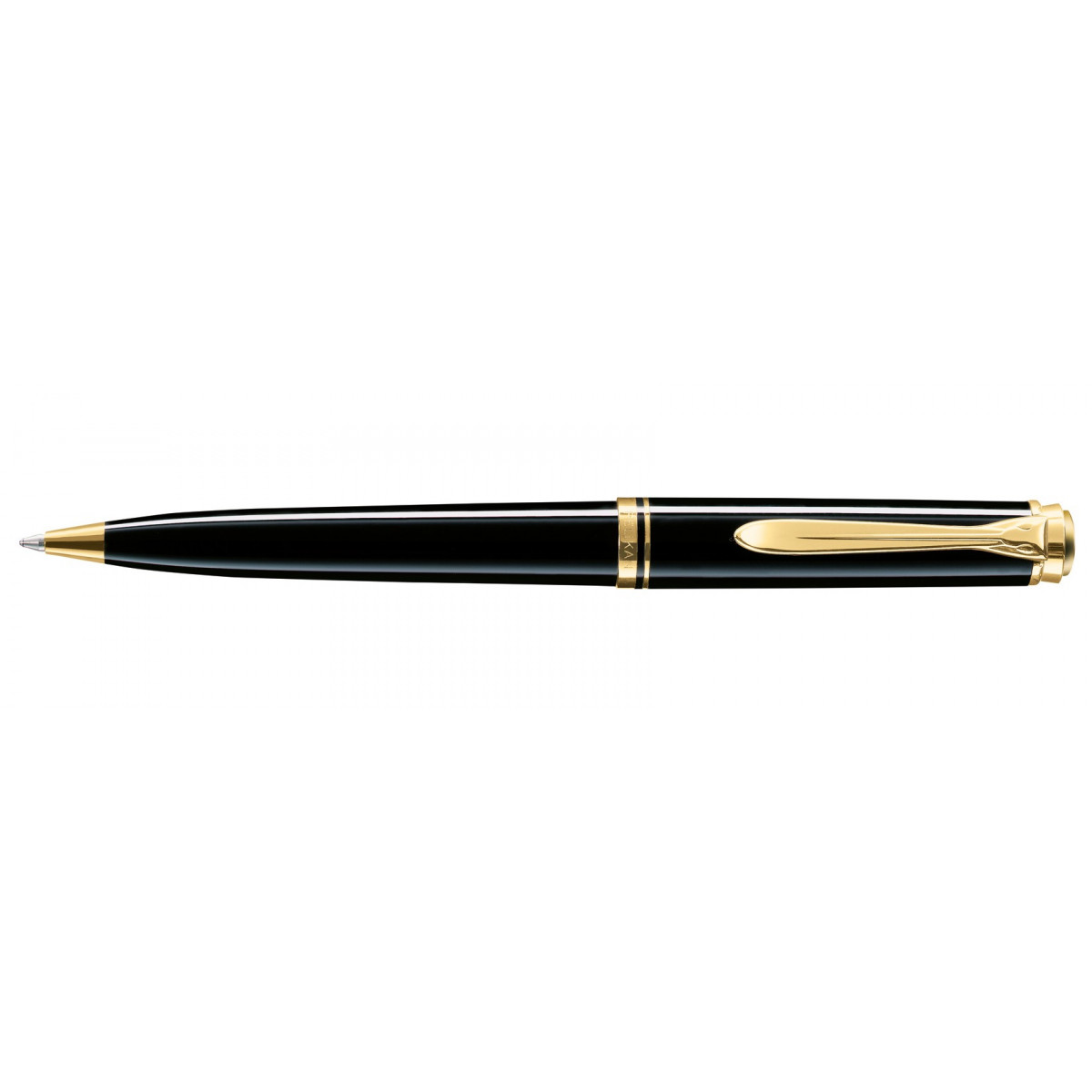 Шариковая ручка Pelikan Souveran K600 Black GT, 980193 Шариковая ручка Pelikan Souveran K600 Black GT, артикул 980193. Фото 1