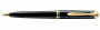 Шариковая ручка Pelikan Souveran K600 Black GT