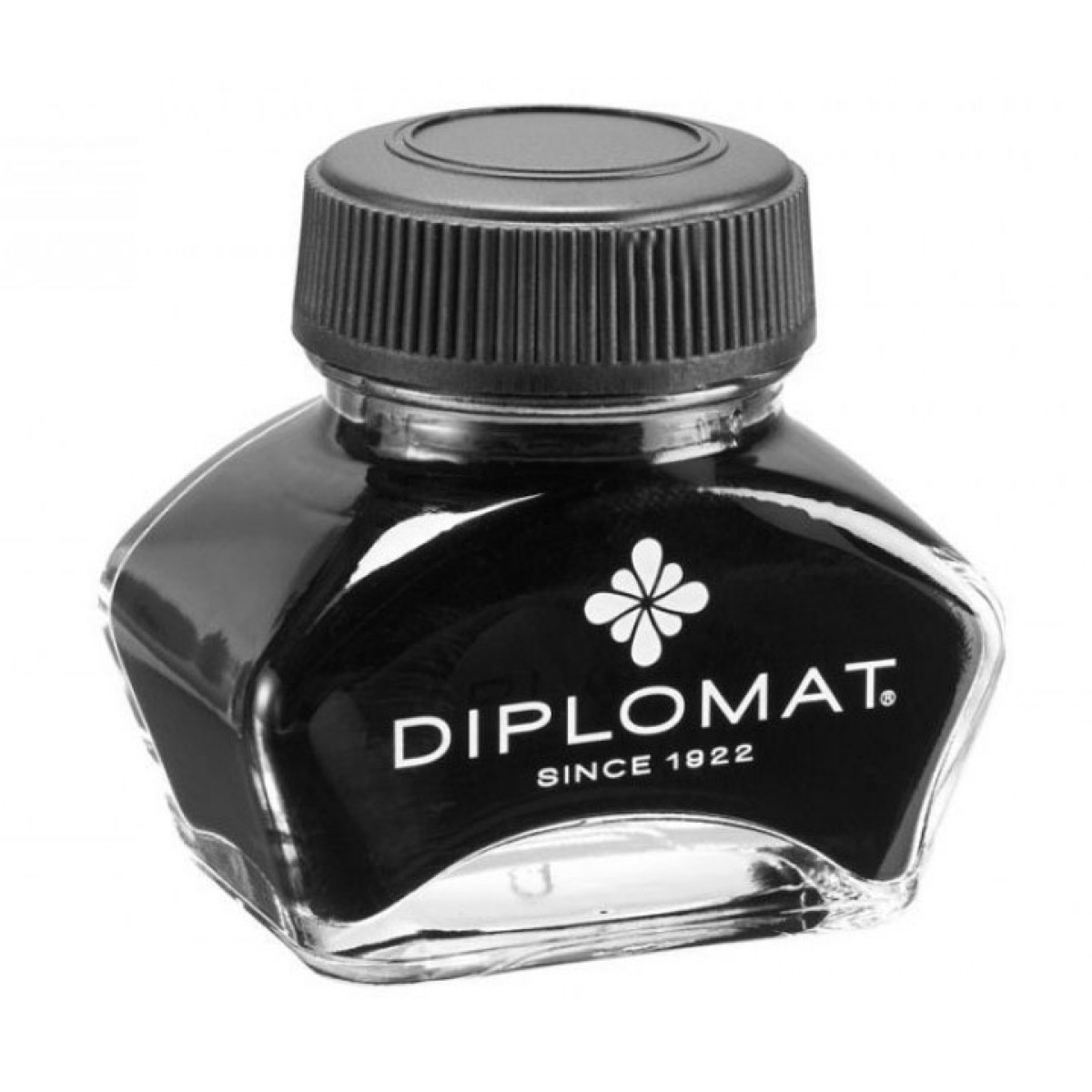 Флакон с чернилами Diplomat для перьевой ручки черный 30 мл, артикул D20000324. Фото 1