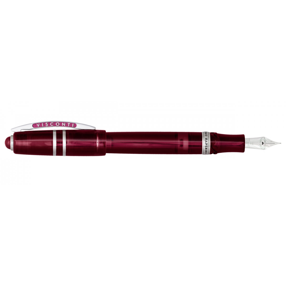 Перьевая ручка Visconti Homo Sapiens Demo Stones Ruby, KP15-17-FPEF Перьевая ручка Visconti Homo Sapiens Demo Stones Ruby, артикул KP15-17-FPEF. Фото 1