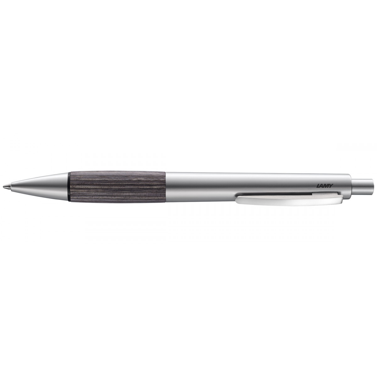 Шариковая ручка Lamy Accent Aluminium Grey Wood, артикул 4026683. Фото 1
