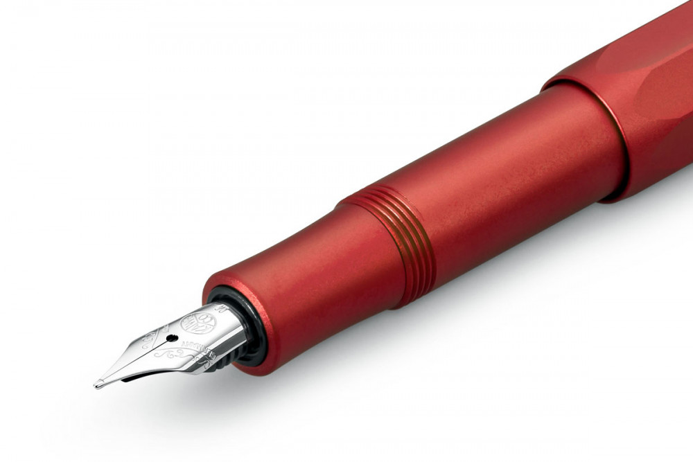 Перьевая ручка Kaweco AL Sport Deep Red, артикул 10001561. Фото 3