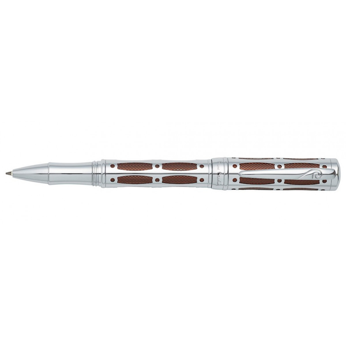 Ручка-роллер Pierre Cardin The One хром с красной вставкой, PC1001RP-05 Ручка-роллер Pierre Cardin The One хром с красной вставкой, артикул PC1001RP-05. Фото 1
