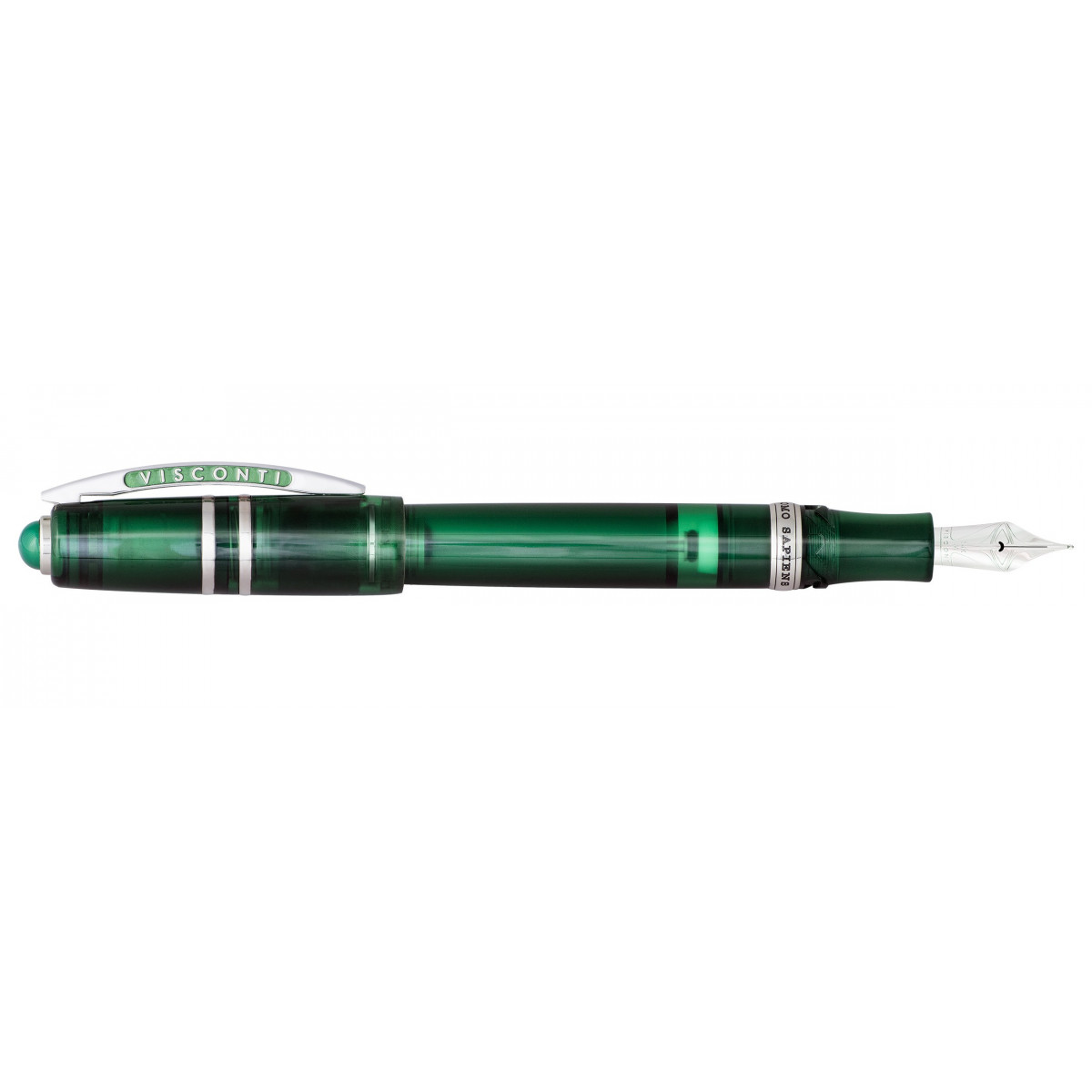 Перьевая ручка Visconti Homo Sapiens Demo Stones Emerald, KP15-18-FPEF Перьевая ручка Visconti Homo Sapiens Demo Stones Emerald, артикул KP15-18-FPEF. Фото 1