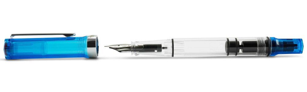 Перьевая ручка TWSBI Eco Transparent Blue, артикул M2530160. Фото 3