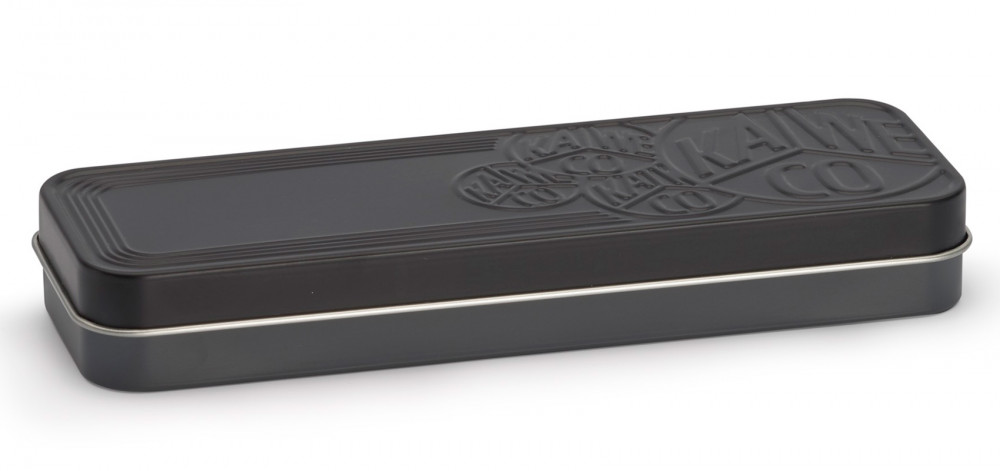 Подарочный металлический футляр Kaweco Black для длинных ручек, артикул 20000604. Фото 1