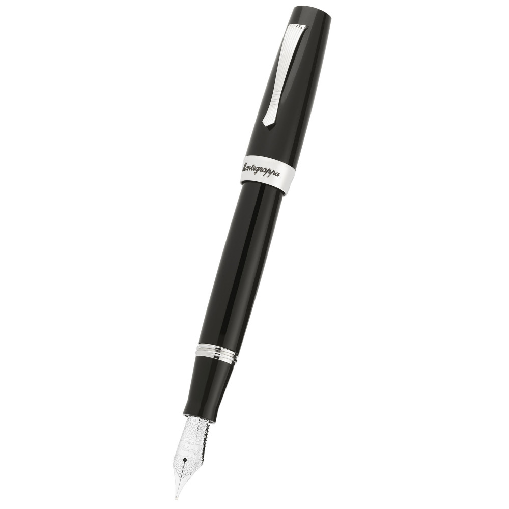 Перьевая ручка Montegrappa Elmo 02 Black, артикул elmo02-c-fp-m. Фото 4