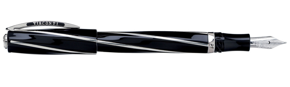 Перьевая ручка Visconti Divina Elegance Black, артикул KP18-05-FPF. Фото 1
