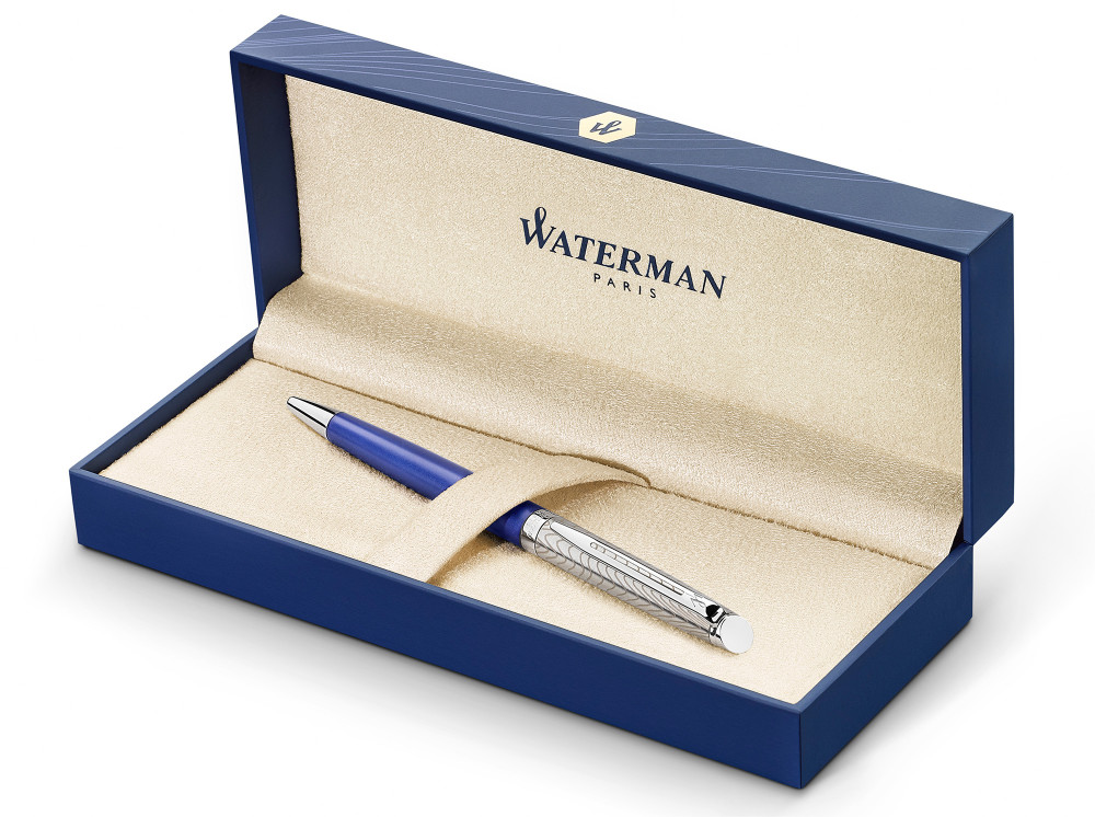 Шариковая ручка Waterman Hemisphere Deluxe Blue Wave CT, артикул 2043218. Фото 2