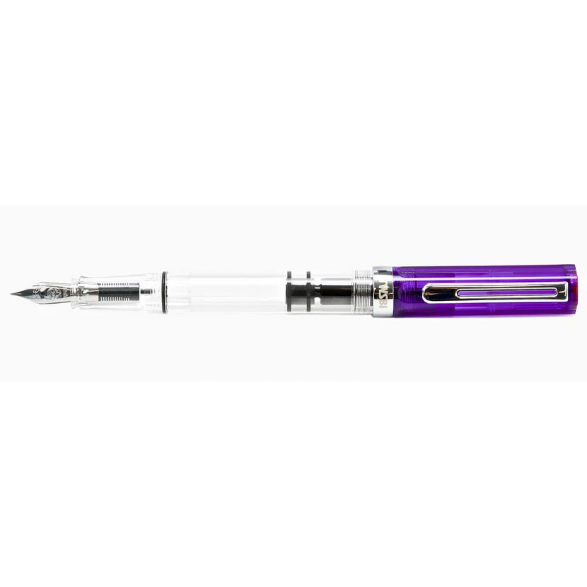 Перьевая ручка TWSBI Eco Transparent Purple, артикул M2531100. Фото 1