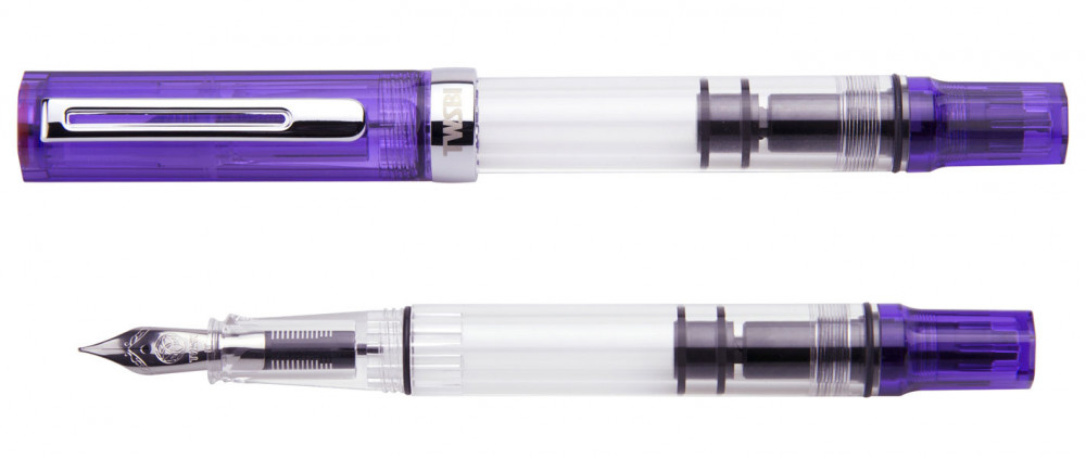 Перьевая ручка TWSBI Eco Transparent Purple, артикул M2531100. Фото 2