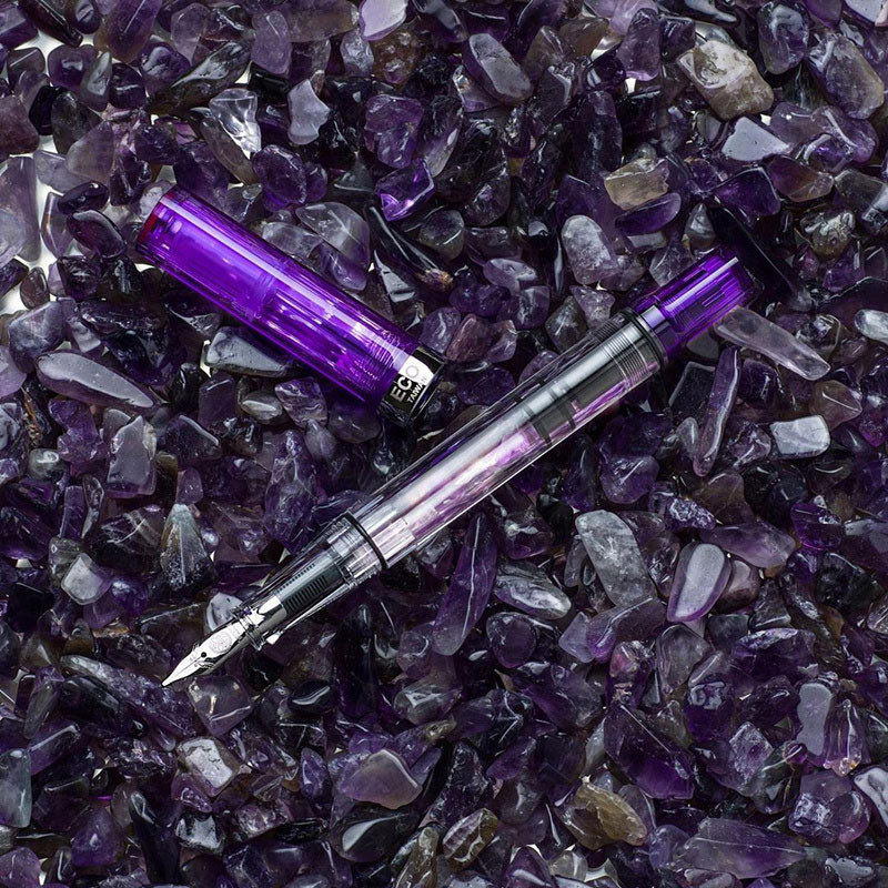 Перьевая ручка TWSBI Eco Transparent Purple, артикул M2531100. Фото 12