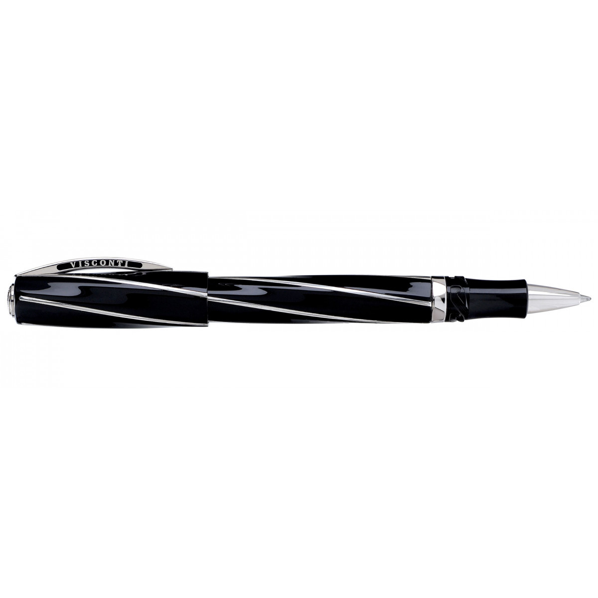 Ручка-роллер Visconti Divina Elegance Black, KP18-05-RB Ручка-роллер Visconti Divina Elegance Black, артикул KP18-05-RB. Фото 1
