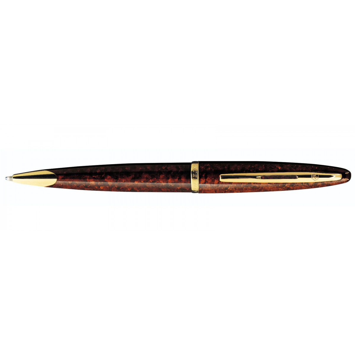 Шариковая ручка Waterman Carene Marine Amber GT, S0700940 Шариковая ручка Waterman Carene Marine Amber GT, артикул S0700940. Фото 1