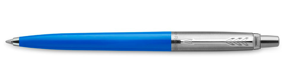 Подарочный набор Parker: гелевая ручка Jotter Originals Blue + 5 синих стержней в блистере, артикул 2141251. Фото 2