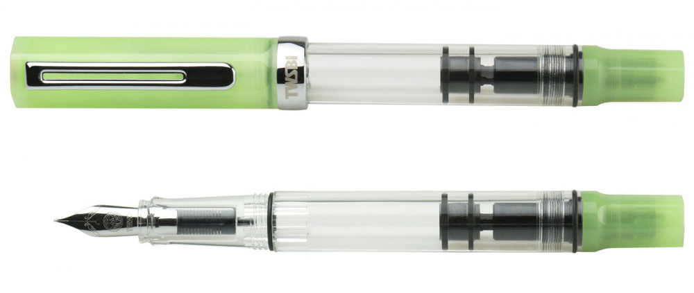 Перьевая ручка TWSBI Eco Glow Green, артикул M2532290. Фото 2