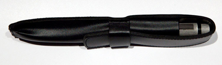 Кожаный футляр для ручки Lamy A31 черный, артикул 1202064. Фото 4