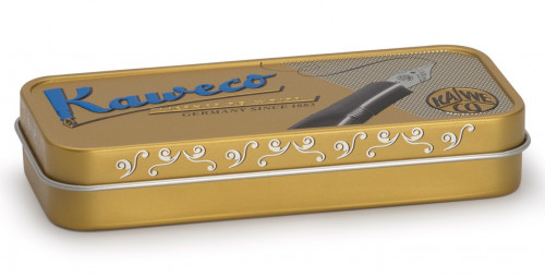 Подарочный металлический футляр Kaweco для коротких ручек, коричневый Подарочный металлический футляр Kaweco для коротких ручек, коричневый