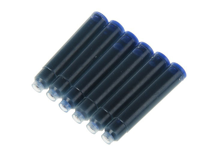 Картриджи с чернилами (6 шт) для перьевой ручки Pierre Cardin синие, артикул PC330-02. Фото 2