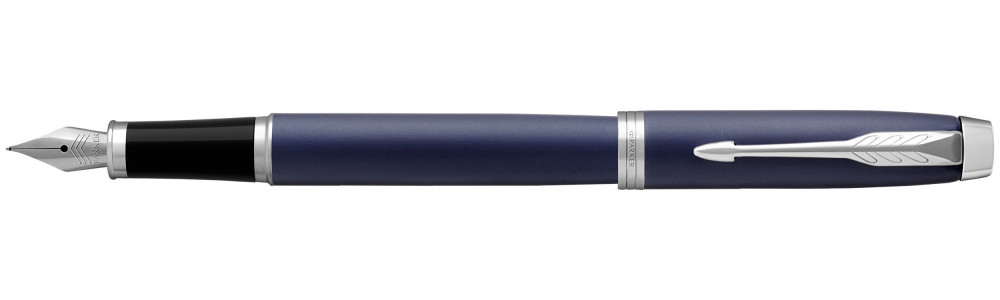Перьевая ручка Parker IM Core Matte Blue CT, артикул 1931647. Фото 1